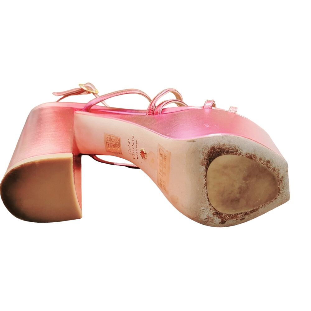 Stuart Weitzman Barelythere Squarehigh Platform S… - image 7